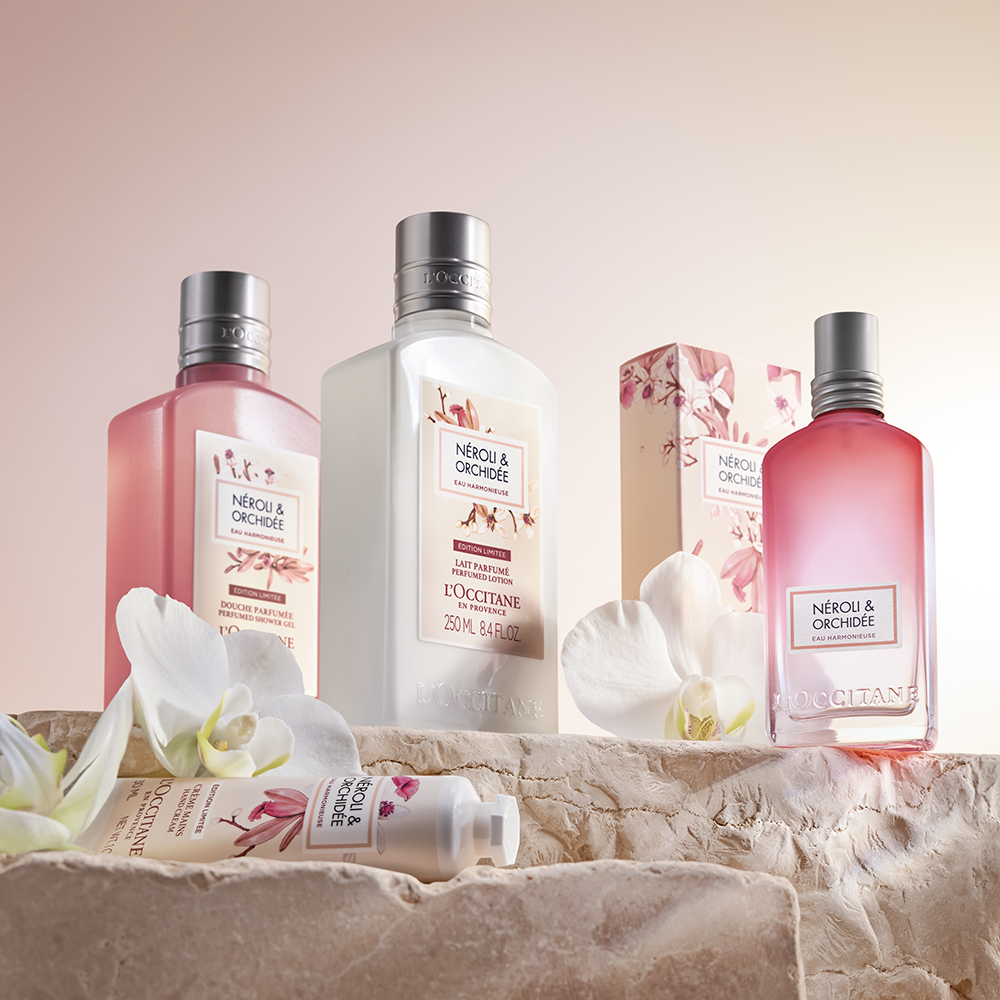 L’Occitane en Provence apresenta nova fragrância floral Néroli & Orquídea Harmonieuse