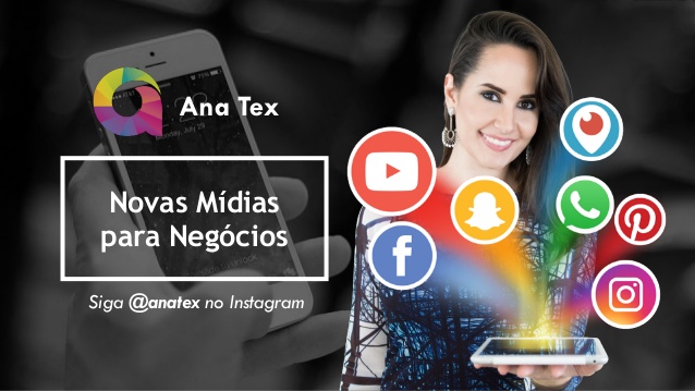 Ana Tex abre inscrições para 2º Workshop Gratuito de Novas Mídias