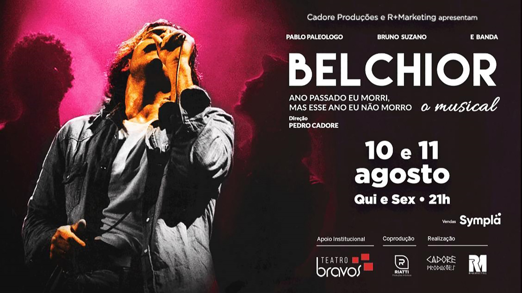 Musical que homenageia Belchior retorna aos palcos de São Paulo
